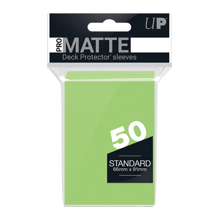 Ultra Pro - Pro Matte 50ct Lime Green
